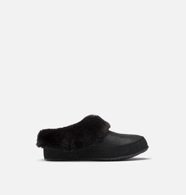 Sorel Go Shoes UK - Womens Slippers Black (UK4318956)